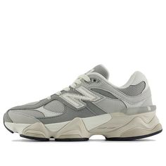 (GS)New Balance 9060 'Slate Grey Raincloud' GC9060EM New Balance 9060, Limited Edition Sneakers, Slate Grey, Sport Sneakers, New Balance, Women Shoes, Lifestyle, Sneakers, Grey