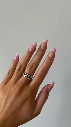 Valentine’s Day pink nail and Inspo | almond shape pink French acrylic nails in 2022 | Heart nails, Pink nails, Acrylic nails Light Pink French Tip Nails, Light Pink French Tip, 22 Nails, Acrylic French, Prom 2022, Accent Light, French Acrylic Nails, Almond Acrylic Nails, Almond Shape