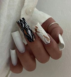 Very Best Art Nails Design 2023/2024. Fashion Winter Nails. Inspiration. Winter Nails Inspiration, Art Nails Design, Mandala Nails, Red Nail Art Designs, Long Square Nails, Tapered Square Nails, 2024 Nails, Square Nail Designs, Nails Trends