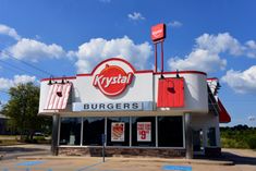 the exterior of a restaurant called krispy kreme's