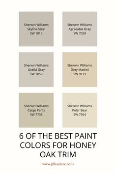 the best paint colors for honey oak trim from sheryln williams, sheryln williams