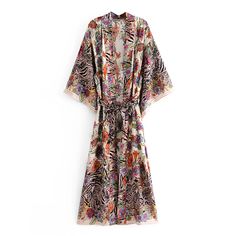 44089781584030|44089781649566|44089781682334 Casual Fall Cover-up With Kimono Sleeves, Oversized Bohemian Fall Cover-up, Bohemian V-neck Kaftan For Spring, Spring Flowy Wrap Cover-up, Elegant V-neck Kimono For Spring, Summer Patterned Kimono For Beach Cover-up, V-neck Floral Print Kimono For Fall, Chic Wrap Cover-up For Spring, Elegant Spring Kaftan For Beach Cover-up