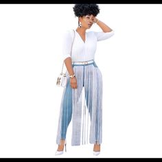 Brand New Tassel Jean Never Worn Some Tassels Are Still Intact Please Detach Before Wearing Medium Fit Jean Color, Jeans High Waist, High Waist Denim, Women Street, Stretchy Jeans, Bodycon Fashion, Pencil Pants, Blue Pants, High Waisted Denim