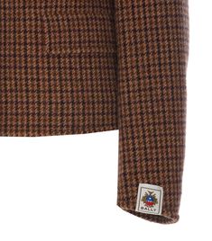 Bally houndstooth woman brown jacket, buttons closure, frontal pocketsComposition: 100% Virgin Wool, 100% Viscose Barbour Steve Mcqueen, Prada Leather, Pleats Please Issey Miyake, Steve Mcqueen, Brown Jacket, Sneaker Wedge, Luxury Shop, Jacket Buttons, Card Holder Leather