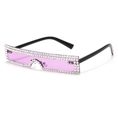 Item Type: Sunglasses Frame Material: Plastic, Titanium Lenses Material: Polycarbonate Lens Width: 70 mm / 2.76 inch Lens Height: 20 mm / 0.79 inch Lenses Optical Attributes: UV400, Photochromic Style: Rectangle Package Includes: 1 x Sunglasses Goggles Sunglasses Women, Steampunk Eye, Eye Protection Glasses, Clear Sunglasses, Rhinestone Sunglasses, Steampunk Sunglasses, Sunglasses Women Fashion, Rhinestone Fashion, Purple Diamond