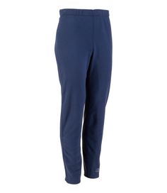 Warm, cozy and exceptionally comfortable, these soft fleece pants are the perfect heavyweight layer to wear under ski/snow pants for fun days out in the snow. They're also great for lounging by the fireplace on a cold winter night. Classic Fit: Sits at the natural waist and trim, with a traditional straight leg. 100% recycled polyester. Machine wash and dry. Made from sustainable, recycled Repreve® polyester fleece. 18 plastic bottles are recycled to make the fabric for each garment. Breathable, Winter Fleece Activewear Pants, Winter Fleece Activewear, Sporty Fleece Bottoms For Outdoor, Sporty Outdoor Fleece Bottoms, Winter Fleece Pants With Comfort Waistband, Blue Fleece Bottoms For Winter, Winter Blue Fleece Bottoms, Winter Sports Bottoms With Comfort Stretch, Winter Activewear Pants With Comfort Waistband