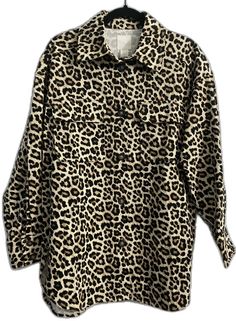 H&m Women, Oversized Shirt, Shirt Jacket, Leopard Print, H&m, Tags