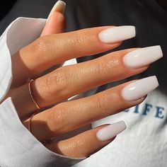 Nagel Tips, Soft Nails, Classy Nails, Chic Nails, Cute Acrylic Nails, Acrylic Nail Designs