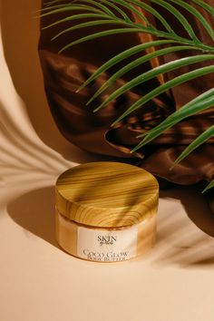 Coco Glow Body Butter Shea Butter Photography Ideas, Body Butter Aesthetic Photography, Shea Butter Packaging Ideas, Shea Butter Product Photography, Body Product Photography, Body Butter Product Photography, Body Butter Photography Ideas, Body Care Photography, Body Butter Photography