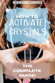 This is a complete guide to activating your healing crystals and stones. If you want to get the most out of your crystals, you’ll enjoy the easy-to-follow steps in our guide. Let’s get started! Charge Crystals How To, How To Start Using Crystals, How To Use Stones And Crystals, How To Use Healing Crystals, How To Program Your Crystals, Crystal Magic Spells, Where To Keep Crystals, Crystals And What They Do, How To Cleanse Your Crystals