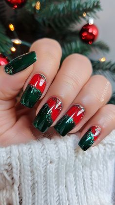 15 Christmas Nails Trendy Styles – Get Ready to Dazzle! 💅 Get ready to shine this holiday season with these Christmas Nails Trendy styles that everyone is raving about! From classic Christmas Nails Acrylic to stunning Christmas Gel Nails, there\'s a look for every occasion. 🎅✨ Looking for festive December Nails or sleek Winter Nails Acrylic? We\'ve got you covered. Embrace the holiday spirit with Xmas Nails and creative Christmas Nail Designs that will take Her Nails to the next level. Try Re... Grinch Nails