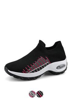 Mandy Women's Breathable Platform Walking Slip-on Shoes | Ultrasellershoes.com – Ultra Seller Shoes Comfortable Textile Walking Shoes With Round Toe, Sporty Fabric Sneakers With Round Toe, Pink Fabric Sneakers With Round Toe, Slip-on Canvas Shoes With Round Toe For Sports, Fabric Sneakers With Round Toe For Sports, Fabric Round Toe Sneakers For Sports, Round Toe Fabric Sneakers For Sports, Fabric Sneakers With Round Toe For Spring, Fabric Sports Sneakers With Round Toe