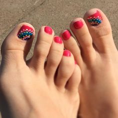 26+ Summer Toe Nail Art Designs, Ideas Design Trends Premium PSD, Vector Downloads Toenail Colors, Toe Nail Designs For Fall, Summer Holiday Nails, Fall Toe Nails, Toenail Designs Summer, Nails Opi, Nail Design Video, Nagellack Trends