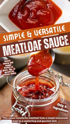 MEATLOAF SAUCE RECIPE Meatloaf Spices, Meatloaf Sauce Recipe, Meatloaf Patties, Meatloaf Topping, Meatloaf Sauce, Perfect Meatloaf, Meatloaf Sandwich, Sandwich Sauces, Vegetarian Barbecue