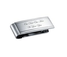 "This monogrammed/engraved money clip makes a great wedding gift for groomsman, birthday gift, Christmas gift Spring Loaded Money Clip Slide in the money do not force it open it will hold your cash easily PLEASE GIVE US THE FULL NAME FOR THE INITIALS AND LET US KNOW WHICH OPTION SHOULD WE USE THERE ARE 3 WAYS TO PERSONALIZE YOUR MONEY CLIP Please make sure you select your initials in the order you would like them to appear as we do not reformat the order once submitted. #1 John (FIRST NAME) Smit Classic Silver Card Holder For Formal Occasions, Silver Classic Card Holder For Formal Occasions, Classic Silver Rectangular Card Holder, Formal Rectangular Card Holder With Engraved Logo, Rectangular Card Holder With Engraved Logo, Classic Personalized Wallets, Silver Rectangular Card Holder For Gift, Silver Rectangular Card Holder Gift, Engraved Money Clip