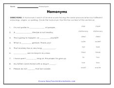 the worksheet for homosym is shown in two different styles and colors