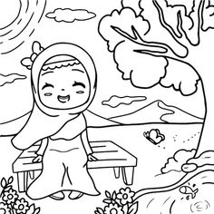 Kid Coloring Page, Baby Painting, Kids Coloring, Vector Hand, Iconic Photos, Vector Photo, Coloring Sheets, Coloring For Kids, Coloring Page