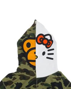 [additional] Bape Sanrio Hello Kitty x Bape Zip Up Hoodie For Men And Women This limited-edition collaboration between Bape and Hello Kitty for its fans.It's classic streetwear style making it a go-to piece for everyday wear.The Bape x Hello Kitty Hoodie goes beyond being just clothing—it's a celebration of two iconic brands coming together. If you love Hello Kitty, Bape, or both, this hoodie is a must-have addition to your collection. [/additional]Product Specification: Material: Fleece Closure Bape Zip Up Hoodie, True Religion Hoodie, Hello Kitty Hoodie, Cute Online Clothing Stores, Urban Jacket, Bape Hoodie, Cute Clothing Stores, Pretty Shoes Sneakers, Kitty Plush