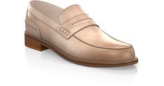 Men`s Penny Loafers are handcrafted by individual order. Upper material is made by leather, premium leather. Insole and lining materials - leather. Your new shoes will be handcrafted especially for you and delivered for free to your home or office in 1-2 weeks. Included option for free return and remake if the shoes do not fit.Only now all this is available at an exclusive price of $189.00.Proceed with you order now. Elegant Wingtip Moccasins With Rubber Sole, Semi-formal Leather Sole Closed Toe Moccasins, Semi-formal Closed Toe Moccasins With Leather Sole, Semi-formal Leather Sole Moccasins, Formal Moccasins With Stitched Sole And Round Toe, Elegant Wingtip Moccasins With Leather Sole, Elegant Moccasins With Rubber Sole For Galas, Elegant Leather Slip-ons With Plain Toe, Elegant Semi-formal Moccasins With Stitched Sole