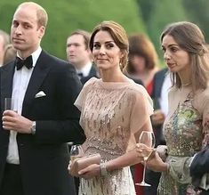 the royal family are all dressed up for an event