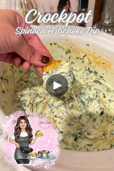 950K views · 4K reactions | Hey y’all! For Football Friday we’re making Crockpot Spinach Artichoke Dip! 🏈❤️🍁 #stormicooks #foryoupagereels #cookingwithstormi #FootballFriday #footballseason #crockpotmeals #crockpot #easyrecipe #crockpotdip #partyfood #footballfood #cooking | Stormi Cooks Crockpot Spinach Artichoke Dip, Crockpot Spinach, Entertaining Snacks, Football Friday, Crock Pot Dips, Thanksgiving 2024, Salsa Dip, Appetizers Easy Finger Food, Spinach Artichoke Dip