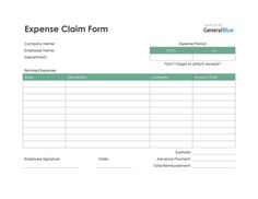 an invoice form is shown with the words,'express claim form '