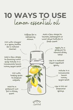 Ways to use lemon essential oil, how to use lemon oil, aromatherapy, science of essentials, cleaning Lemon Essential Oil Blends, Lemon Oil Benefits, Lemon Essential Oil Uses, Lemon Essential Oil Benefits, Lemon Verbena Essential Oil, Essential Oil Aphrodisiac, Scent Profiles, Essential Oil Roller Bottle Recipes, Herbs List