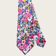 Treat yourself with a new pattern and splash of color to your look with this unique tie set. 100% Cotton Handmade Package Includes: Slim Tie Length: 57" Width: 2.6" Warm iron if needed Multicolor Ties For Spring Black Tie Events, Multicolor Ties For Black Tie Events In Spring, Multicolor Summer Ties For Formal Occasions, Summer Floral Print Accessories For Black Tie Events, Blue Floral Print Suit And Tie Accessories For Spring, Elegant Multicolor Ties For Spring, Summer Formal Ties With Floral Print, Multicolor Suit And Tie Accessories For Spring Formal, Multicolor Suit And Tie Accessories For Formal Spring Events