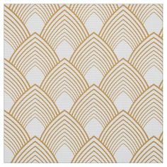 gold and white art deco pattern