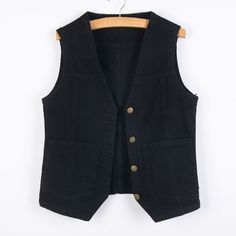 Retro Women Denim Gilet Waistcoat Coat Casual Jacket Top Sleeveless Biker Gilet Please note this is in Asian sizing, Asian size is smaller than western size e.g. UK, US, AU, please check the measurements carefully before making a purchase. Please allow 2-4cm error due to the manual measurement and different measurement methods. If you are not sure which size to buy, please provide height and weight, we will recommend a suitable size. Size: S, M, L, XL, 2XL, 3XL, 4XL, 5XL, 6XL S: length 48cm (18.9 inches), chest 80cm (31.4 inches), fits weight 37-47kg; M: length 49cm (19.3 inches), chest 85cm (33.4 inches), fits weight 47-55kg; L: length 50cm (19.7 inches), chest 90cm (35.4 inches), fits weight 55-60kg; XL: length 51cm (20.0 inches), chest 95cm (37.3 inches), fits weight 60-65kg; 2XL: lengt Retro Cardigan, Womens Denim Vest, Sleeveless Waistcoat, Denim Waistcoat, Dress Well, Outwear Jackets, Sleeveless Jacket, Retro Women, Casual Coat