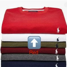 Ralph Lauren Polo Sleepwear Solid Red Waffle Weave Thermal Long Sleeve Shirt Men’s 2xl $50 Brand New Sealed With Tag Polo Horse Embroidered In White Cotton Polyester Red Short Sleeve Tops For Winter, Ralph Lauren Red Crew Neck Top, Ralph Lauren Cotton Winter Tops, Classic Red Ralph Lauren Top, Ralph Lauren Crew Neck Top For Fall, Ralph Lauren Casual Crew Neck Top, Polo Horse, Thermal Long Sleeve, Solid Red