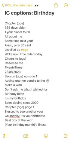 Birthday post caption ideas 21 Years Old Captions, Birthday Insta Note Ideas, Birthday Notes For Instagram, New Year Ig Caption, Turning 21 Captions, 21 Birthday Captions Instagram, 21st Birthday Captions For Instagram, 21st Birthday Captions, Swan Tattoo