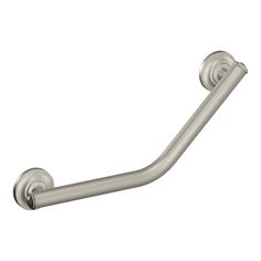 an image of a metal handle for a toilet roll on a white background with clippings