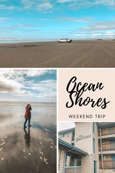 Ocean Shores Weekend Ocean Shores Washington, Pnw Travel, Seattle Travel Guide, Vacay Ideas, Summer Travel Destinations, Pacific Northwest Travel, Washington Coast, Seattle Travel, Ocean Shores