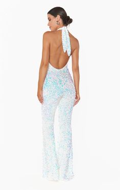 Check out Studio Halter Jumpsuit. Get $10 off + free shipping with Club Mumu. Chic V-neck Jumpsuits And Rompers For Party, Elegant Strapless V-neck Jumpsuit For Party, Glamorous Fitted Strapless Jumpsuit For Prom, Glamorous Strapless Jumpsuit For Prom, Sequin Backless Jumpsuits And Rompers For Party Season, Glamorous Backless Jumpsuits For Night Out, Elegant Embellished Jumpsuits And Rompers For Cocktail, Elegant Embellished Cocktail Jumpsuits And Rompers, Sequin Backless Jumpsuits And Rompers For Night Out