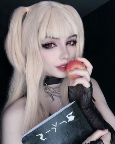 Goth Halloween Costume, Doll Mask, Perfect Bangs, Anime Makeup