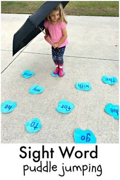 Spring Kindergarten, Teaching Sight Words, Fishing Ideas, Sight Words Kindergarten, Sight Word Games, Kindergarten Learning, Toddler Learning Activities, Phonics Activities