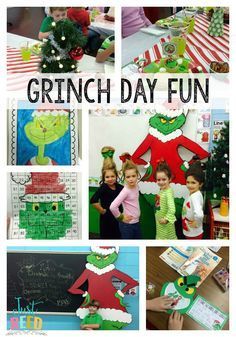 the grinch day fun is here and it's great for kids to do