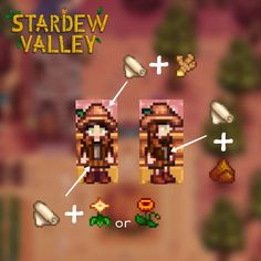 the stardew valley game is being played on an iphone