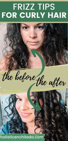 If you have frizzy curly hair then this guide will help you find out what's causing your frizz and how to get a handle on it. Frizz Free Curly Hair, Tips For Curly Hair, Hair Buff, Curly Hair Frizz, 3a Hair, The Curly Girl Method, Wavy Hair Care, Frizzy Curly Hair, Dry Curly Hair