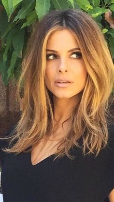 Brown Ombre Hair Color, Brown Ombre Hair, Hair Affair, Ombre Hair Color, Hair Color And Cut, Hairdo For Long Hair, Medium Length Hair Cuts, Ombre Hair