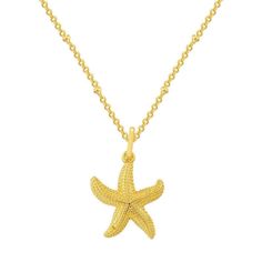 Our Starfish Necklace boasts a paper clip-style chain, topped off with a star-shaped pendant. It's perfect for beach babes and pool-side poppin'! This necklace is made of stainless steel, so waterproof! Check out our "Extender's" to add up to 2.5" on any of our necklaces. Gold: 18k gold platingMaterial: Stainless steelLength: 40cm + 5cm Waterproof jewelry Tarnish Free Hypoallergenic Glazd Pouch with every order Free US shipping Easy Exchange & Return policy PRODUCT INFOAll our jewelry are made o Evry Jewels Necklaces, Starfish Necklace Gold, Evry Jewels, Lock Necklace, Starfish Necklace, Jewel Necklace, Waterproof Jewelry, Star Studs, Affordable Jewelry