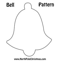 a bell with the word bell on it and an image of a bell that says bell pattern