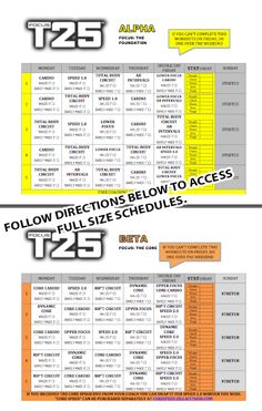 two different types of t25s and t35s with the text below them