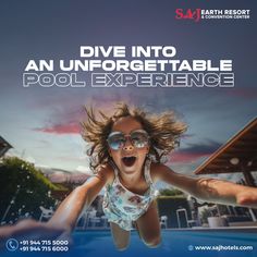 Dive into an unforgetable pool experience Convention Centre, Kerala, The Beginning