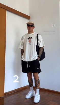 Ootd Men Outfits, Sporty Outfits Men, Oversized Shirt Outfit, Shirt Outfit Men, Outfit Streetwear, Cool Outfits For Men, Stylish Mens Outfits, Streetwear Men Outfits