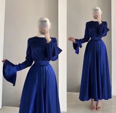 She In Outfits, Dress For Hijab, Prom Dress Royal Blue, Girl Picsart, She In, Girl Qoutes, Bad Room, Stories Love, Fashion Dresses Formal