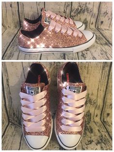 Pink Glitter Converse, Rose Gold Wedding Shoes, Bride Wedding Shoes, Cowgirl Boots Wedding, Wedding Shoes Sneakers, Wedding Shoes Sandals