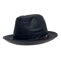 Looking for a stylish and unique leather fedora hat? Look no further than the Balboa! This hat is made from high quality leather and features a brim 1 3/4" wide and a crown 3 3/4" tall. The unique brown band adds a touch of style, while the black and brown colors make it versatile for any outfit. Leather Brim 1 3/4" Crown 3 3/4" Featherweight Sizing Info Brim 1 3/4" Crown 3 3/4" For detailed sizing info, click here to watch a short, informative video. We offer FREE EXCHANGES/RETURNS in case you Straw Cowgirl Hat, White Cowboy Hat, Brown Cowboy Hat, Hats For Big Heads, Leather Cowboy Hats, American Hat Makers, Black Cowboy Hat, Black Cowgirl, Felt Cowboy Hats