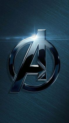 the avengers logo is seen in this image